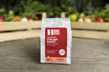 Picture of 20% OFF Ground Coffee Italian Roast 200g (was £6.49) Equal Exchange