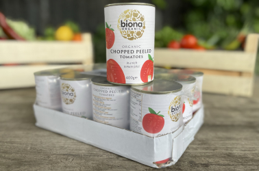 Biona - WHOLE CASE 12X400g Chopped Tomatoes Organic OUT OF STOCK £15.99 Picture of Biona - WHOLE CASE 12X400g Chopped Tomatoes Organic OUT OF STOCK £15.99