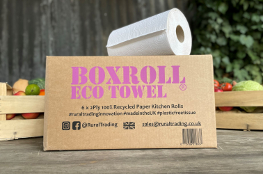 Picture of Boxroll Eco Towel Kitchen Roll - 6 rolls (non-organic) OUT OF STOCK £12.71+VAT