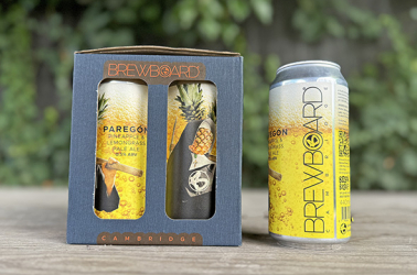 Picture of BrewBoard Paregón Pale Ale 0.5% WHOLE BOX 4x440ml pack (non-organic)