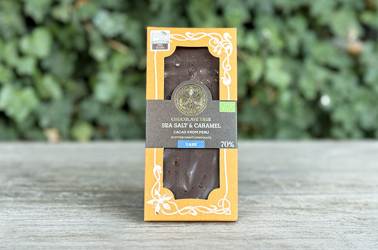 Picture of Chocolate Tree Sea Salt & Caramel Dark 100g Vegan OUT OF STOCK £4.96+VAT