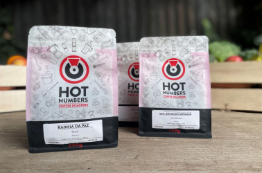 Picture of Coffee Ground 250g - Hot Numbers (not organic)