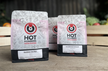 Picture of Coffee Whole Beans 250g - Hot Numbers (not organic)
