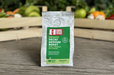 Picture of Equal Exchange Organic Decaffinated Ground Coffee 200g