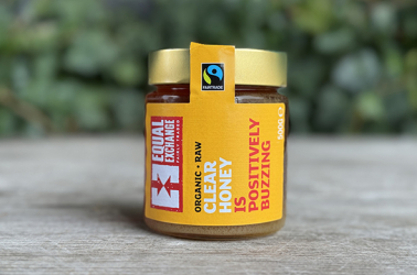 Picture of Equal Exchange Organic Raw Clear Honey - 500g jar