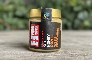 Picture of Equal Exchange Organic Raw Set Honey - 500g jar