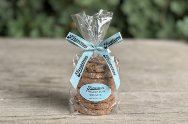 Fitzbillies Chelsea Bun Biscuits (pack of 8) (not organic) OUT OF STOCK £5.95 Picture of Fitzbillies Chelsea Bun Biscuits (pack of 8) (not organic) OUT OF STOCK £5.95