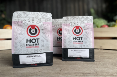 Picture of Hot Numbers Coffee (WHOLE BEANS) 250g (not organic)