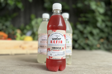 Kefir Hibiscus 500ml - Totally Cultured (non organic) Picture of Kefir Hibiscus 500ml - Totally Cultured (non organic)
