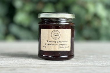 Picture of Nikki's Homemade Balsamic Strawberry Conserve 240g (not organic)