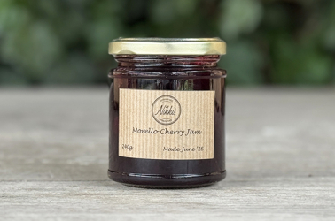Nikki's Homemade Morello Cherry Jam 240g (not organic) Picture of Nikki's Homemade Morello Cherry Jam 240g (not organic)