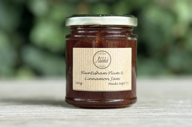 Picture of Nikki's Homemade Plum and Cinnamon Jam 240g (not organic)