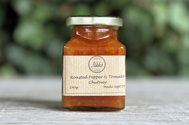 Picture of Nikki's Homemade Roasted Pepper and Tomato Chutney 240g (not organic)