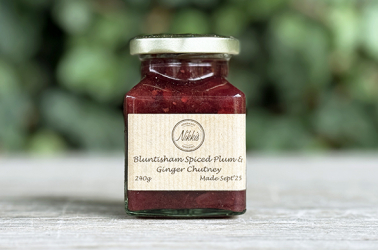 Picture of Nikki's Homemade Spiced Plum and Ginger Chutney 240g (not organic)
