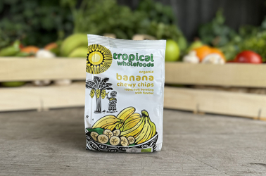 Picture of Organic Chewy Banana Chips 50% OFF WAS 3.50