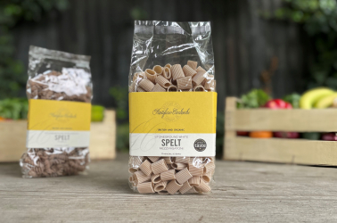 Pastificio Carleschi - Organic Wholegrain Spelt Mezzi Rigatoni Pasta 400g Picture of Pastificio Carleschi - Organic Wholegrain Spelt Mezzi Rigatoni Pasta 400g