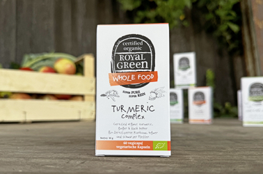 Picture of Royal Green Turmeric Supplement (organic) OUT OF STOCK £20.99