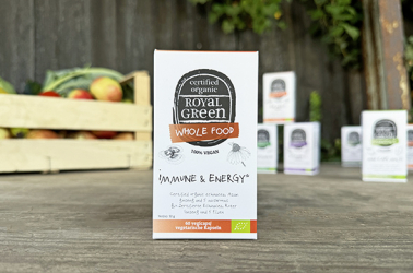 Picture of Royal Green Vitamin Immune & Energy SPECIAL OFFER Was £28.99 NOW £17.95