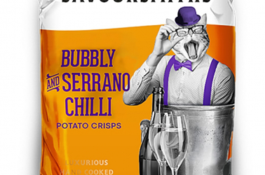 Picture of Savoursmiths crisps Bubbly and Serrano Chilli (not organic) 40g