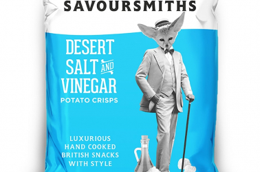 Picture of Savoursmiths crisps Desert Salt and Vinegar (not organic) 150g