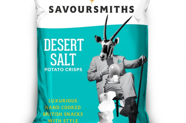 Picture of Savoursmiths crisps Desert Salt (not organic) 150g