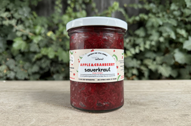 Picture of Totally Cultured Apple and Cranberry Sauerkraut 420ml (non organic)